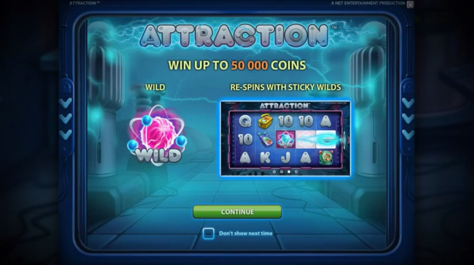 Attraction upcoming NetEnt slot game