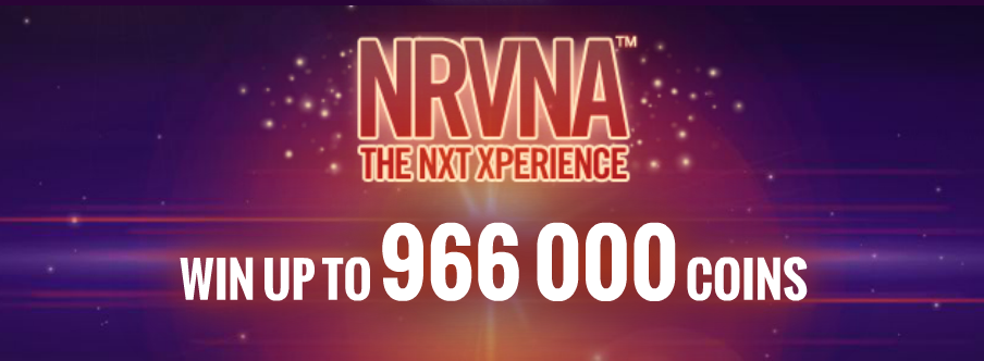 NRVNA, exclusive new NetEnt slot game now live