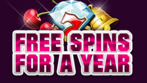 Free spins for a year at SlotsMagic