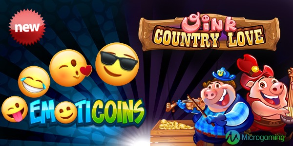 Two new slot games from Microgaming now live