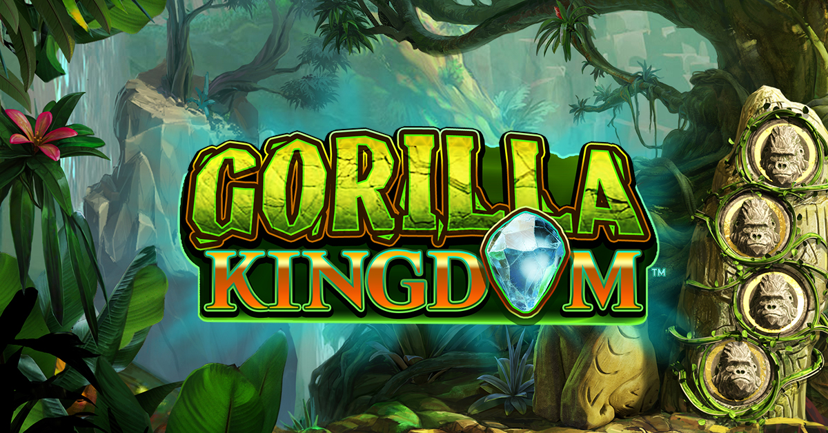 Gorilla Kingdom, new 1024 ways NetEnt slot game
