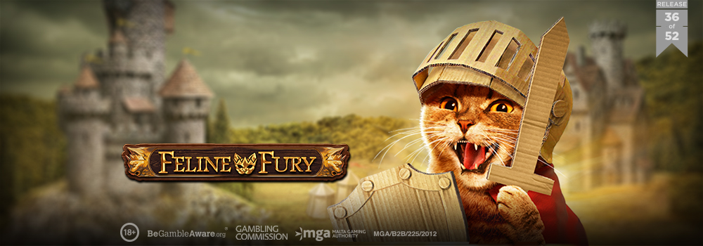 New from Play’n Go, Feline Fury with extra expanding wilds