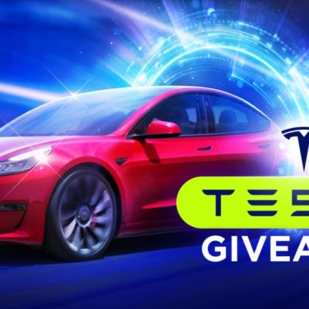 Tesla Model 3 giveaway