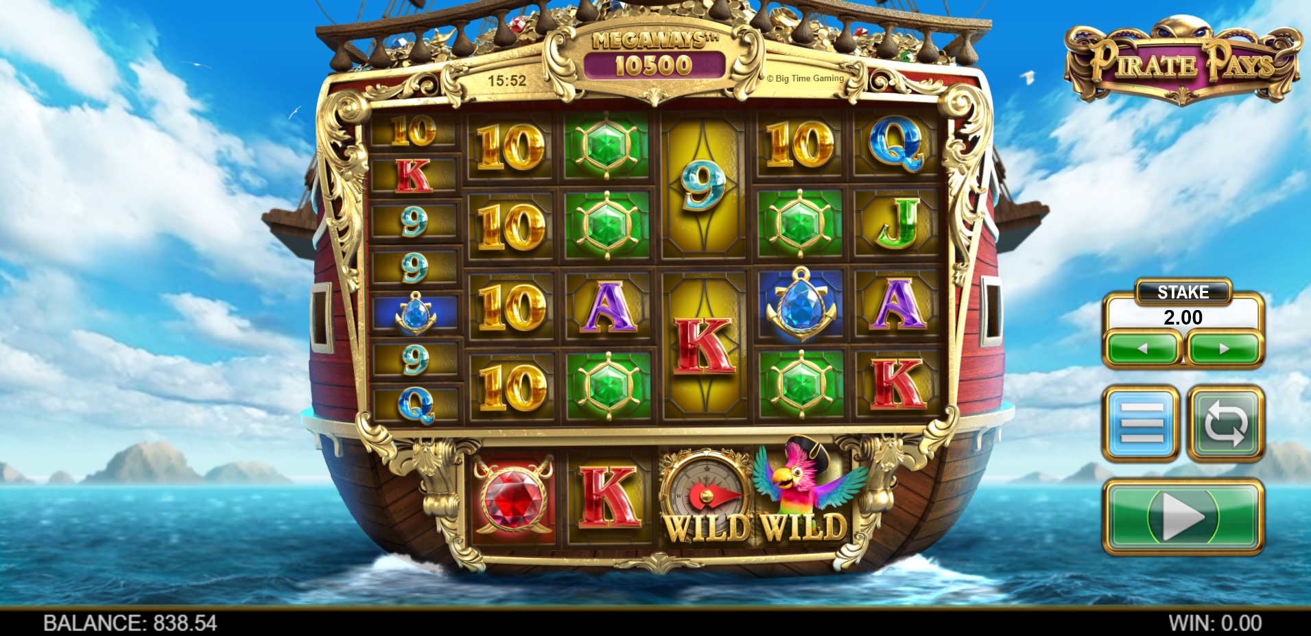 Pirate Pays slot game