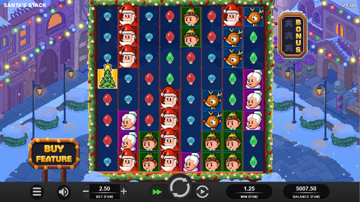 Santa's Stack slot game