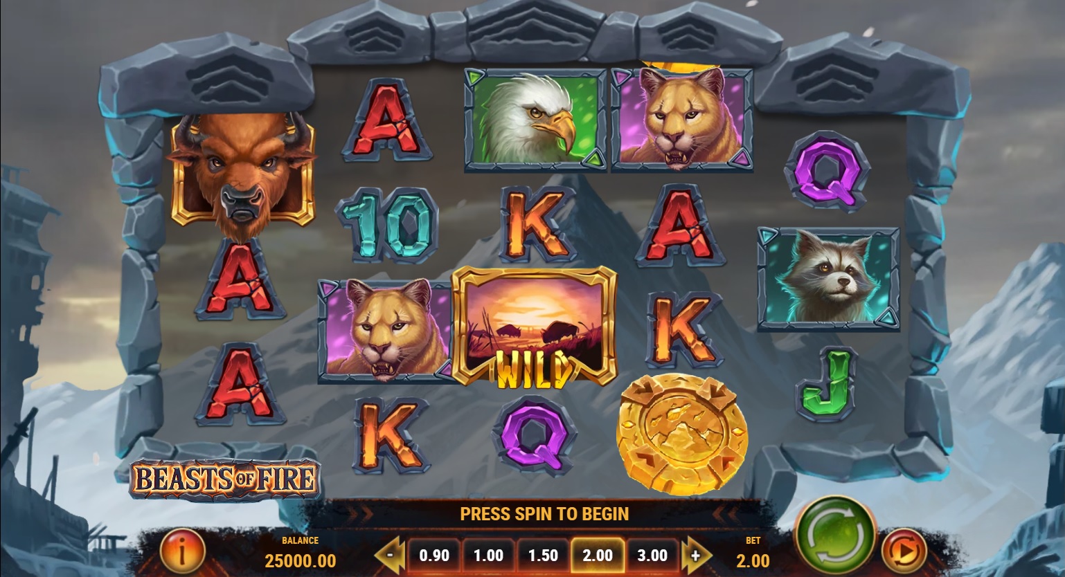 Beasts of Fire slot game
