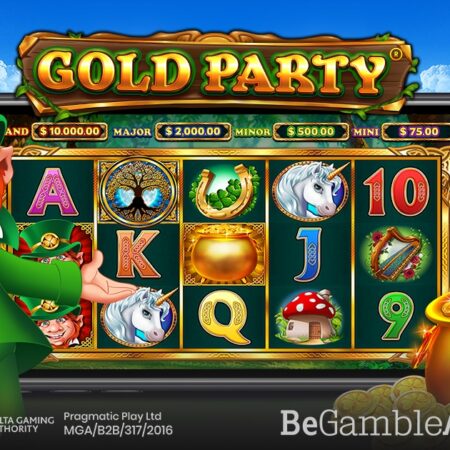 Gold Party, new Pragmatic Play slot with cloning reels