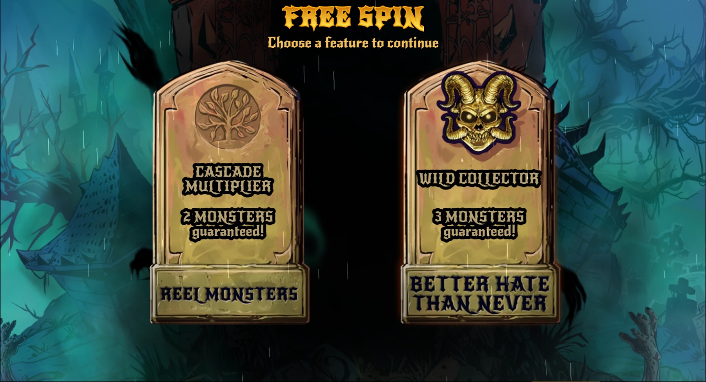 Lordi Reel Monsters, Pick free spins