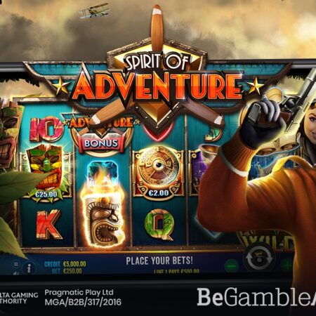 Spirit of Adventure, with a collecting free spins bonus