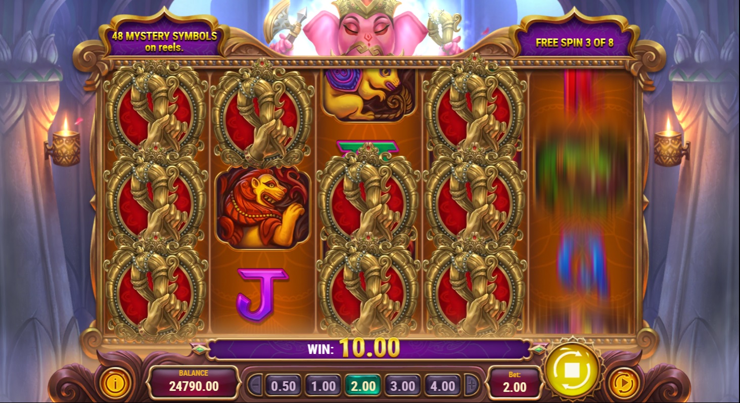 Idol of Fortune, Free Spins Feature
