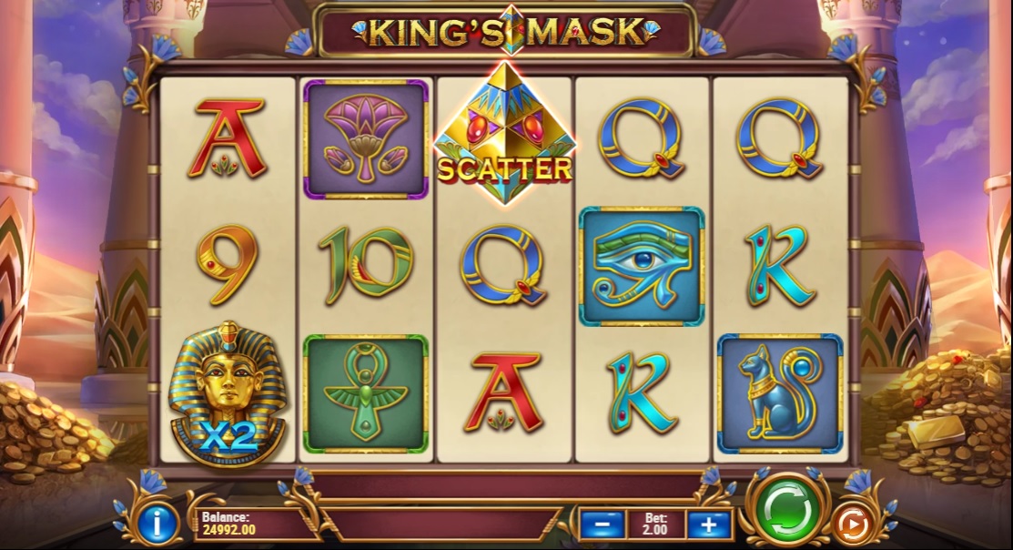 King's Mask, Base slot game