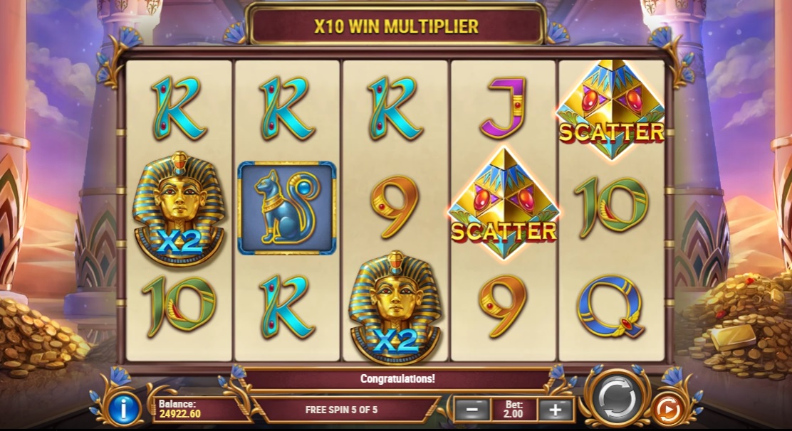 King's Mask, Free spins feature
