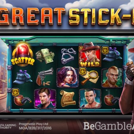The Great Stick-up slot, new from Pragmatic Play
