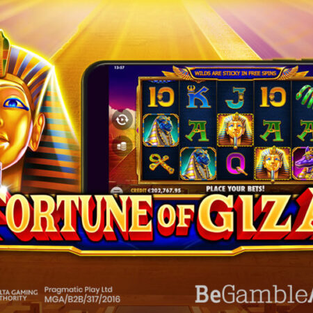 New, Fortune of Giza slot with sticky wilds