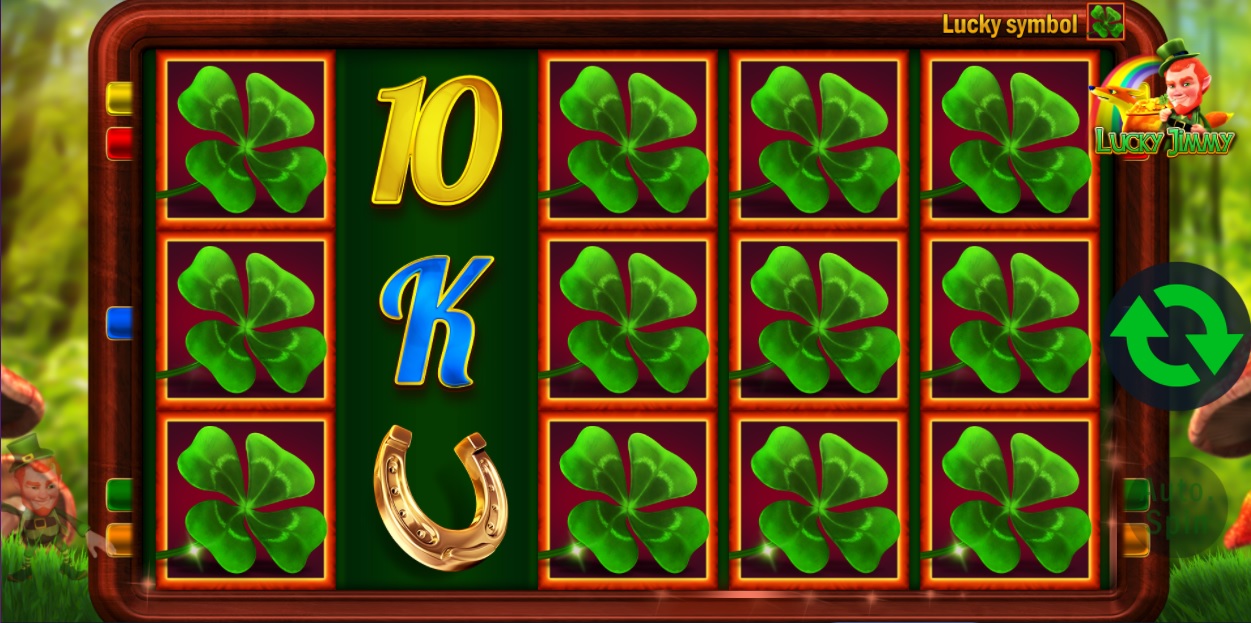 Lucky Jimmy, Free spins feature