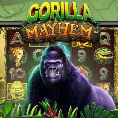 Gorilla Mayhem, new slot with special multiplier symbols