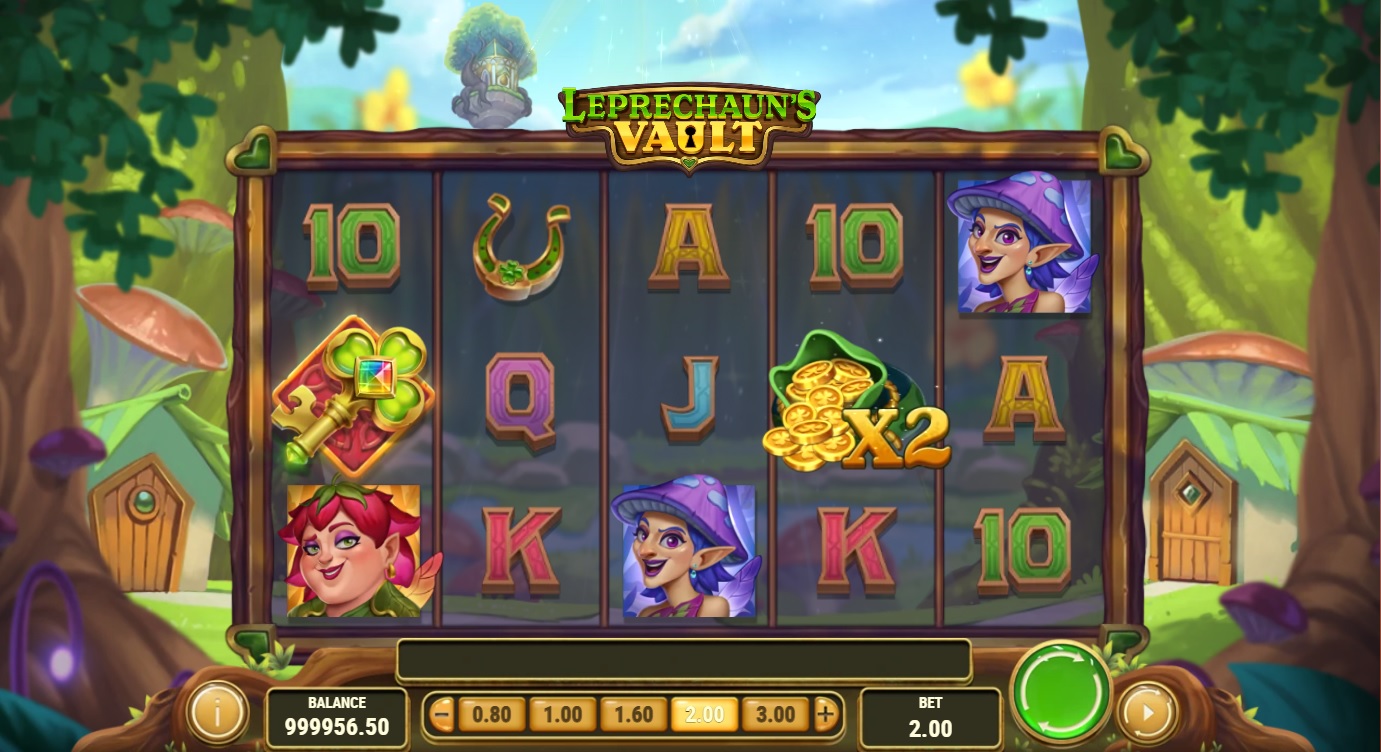 Leprechaun's Vault, Base slot game