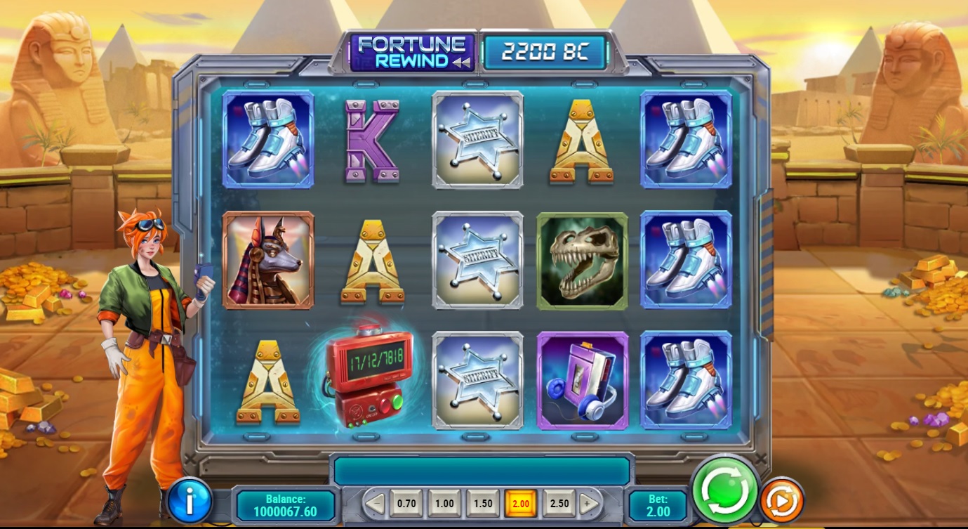 Fortune Rewind, Main slot game