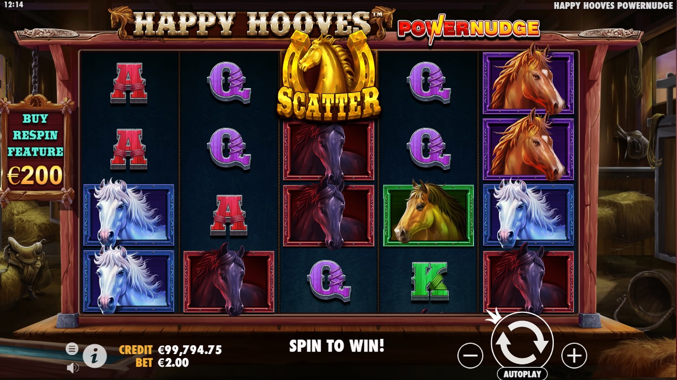 Happy Hooves, Main slot game