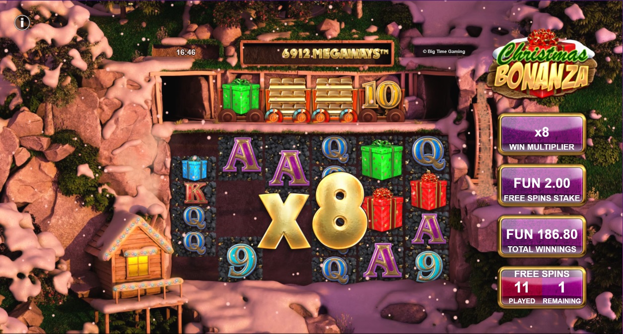 Christmas Bonanza, Free spins feature