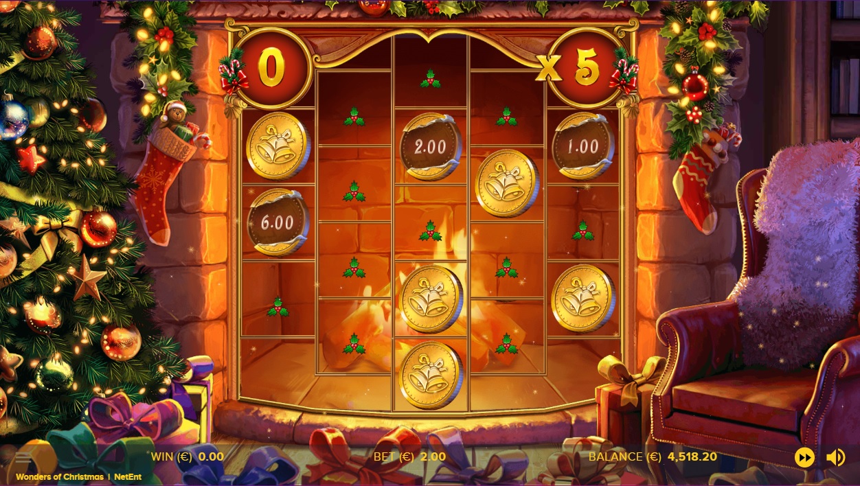 Wonders of Christmas, Free spins feature