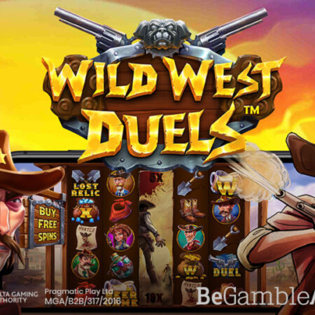 New, Wild West Duels, with three amazing free spins features