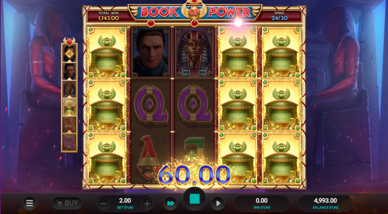 Book of Power, Power Free Spins