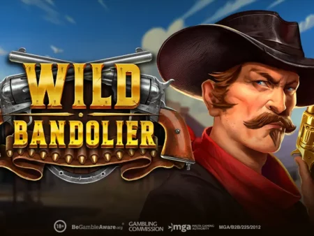 New, Wild Bandolier slot with random wilds