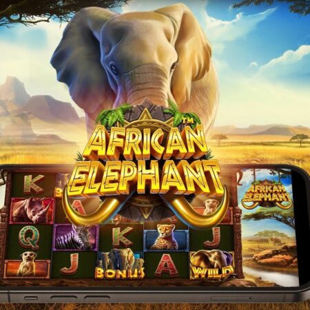 New, African Elephant slot with random wild shapes