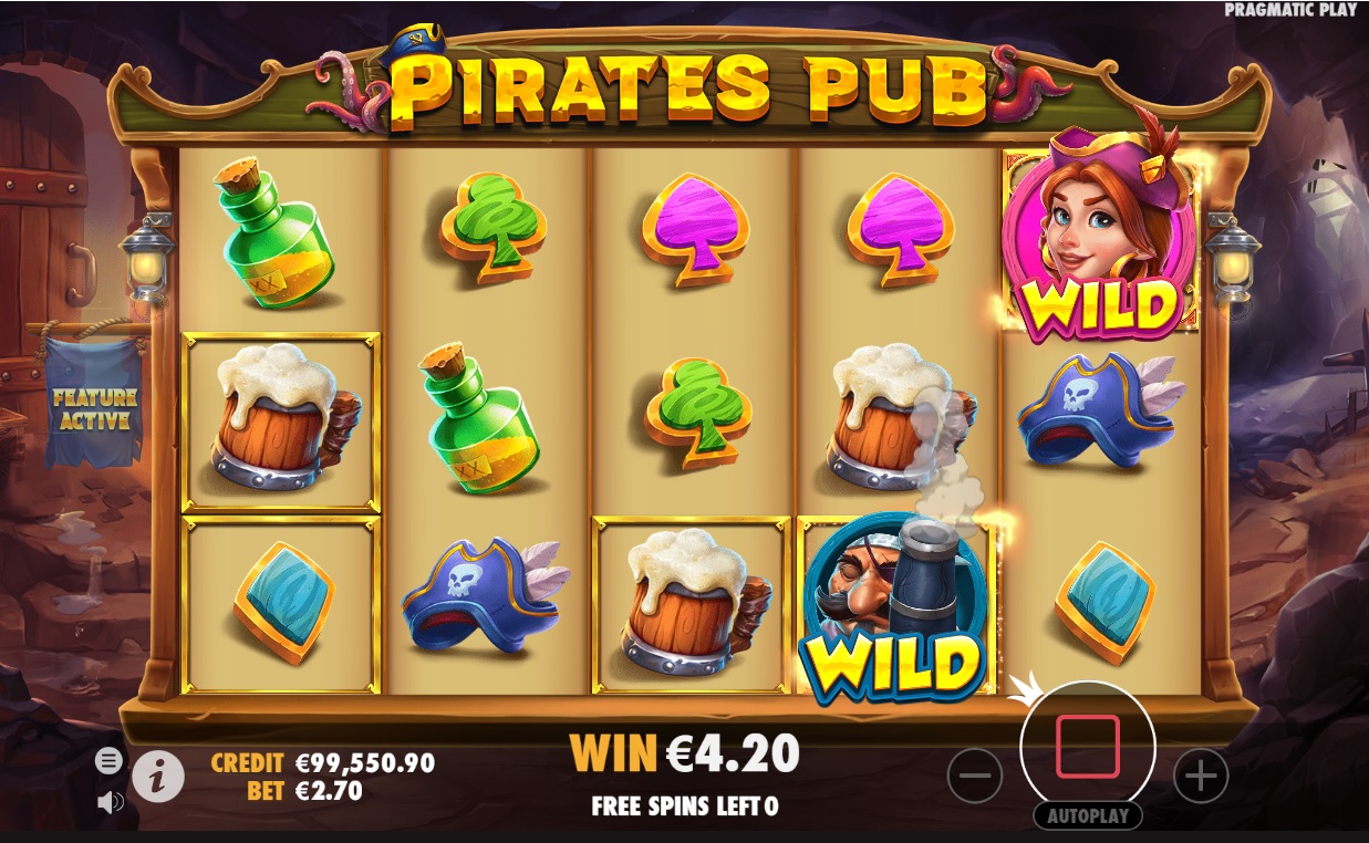 Pirates Pub, Free spins part 1