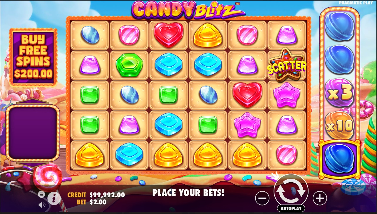 Candy Blitz, Base game