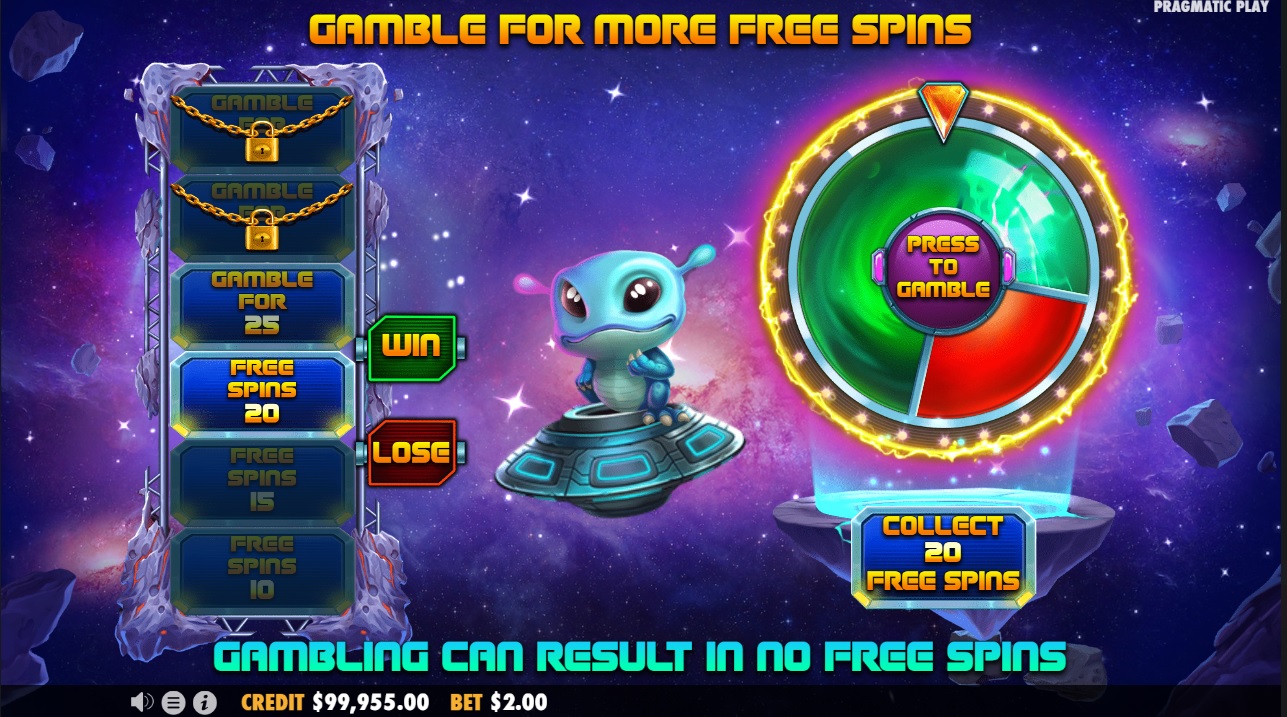 Rocket Blast Megaways, Gamble free spins