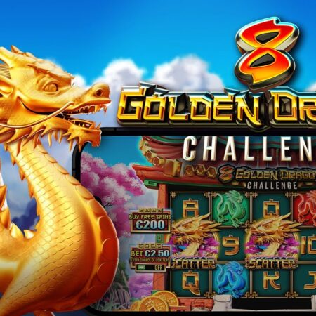 New, 8 Golden Dragon Challenge slot game