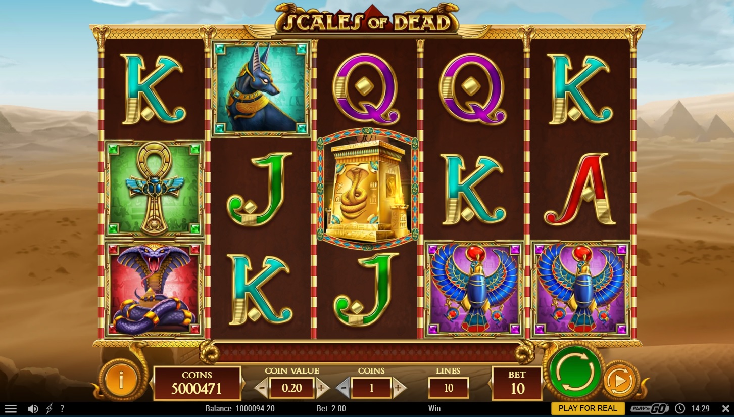 Scales of Dead, Base slot game