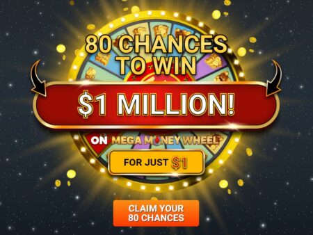 80 chances to become a millionaire for only 1 dollar or Euro