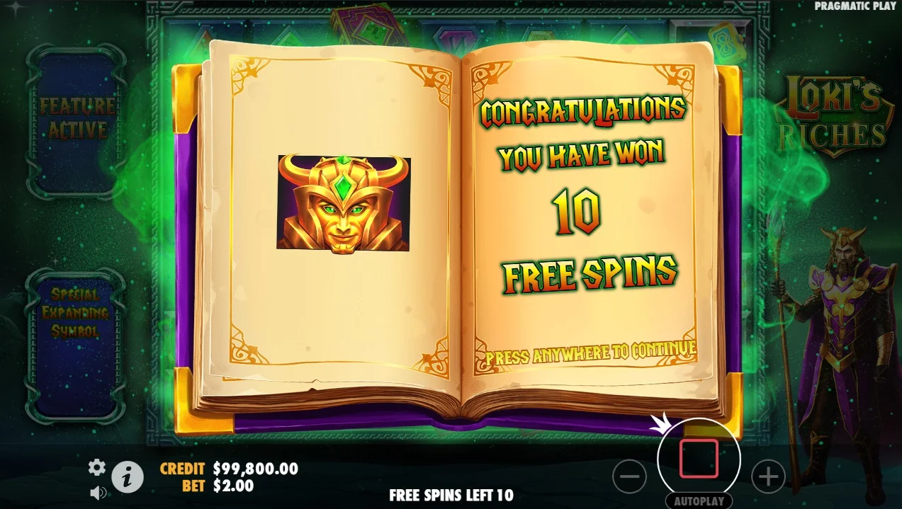 Loki's Riches, new cluster pays slot - Heaven4NetEnt