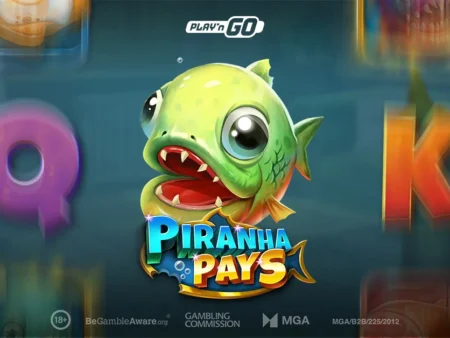 Piranha Pays, fun new Play’n Go slot