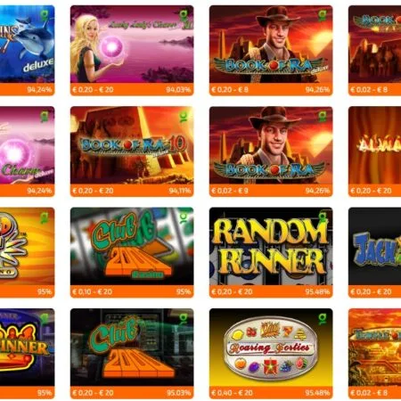 Novomatic slots now at BitStarz