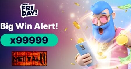 Max win on Mental II at CasinoFriday