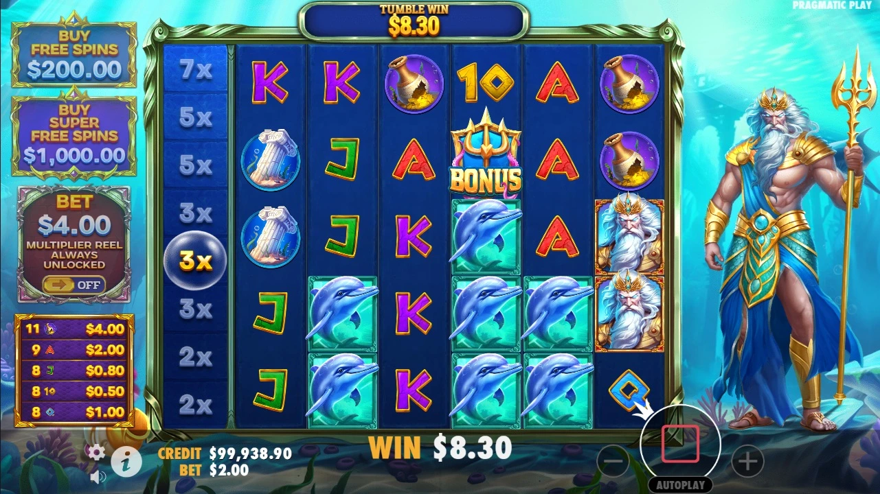 Waves of Poseidon, Multiplier Bubble