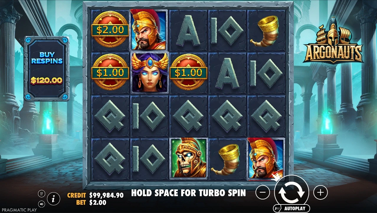 Argonauts, Base reels