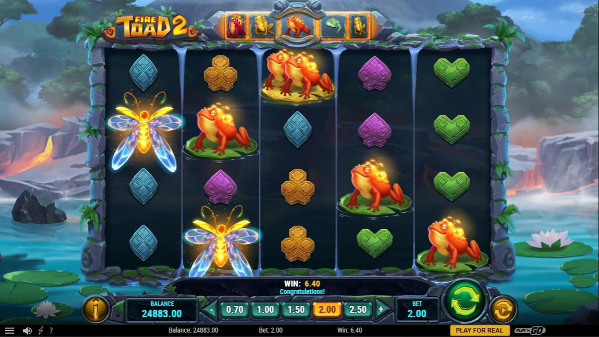 Fire Toad 2, Toad Upgrade