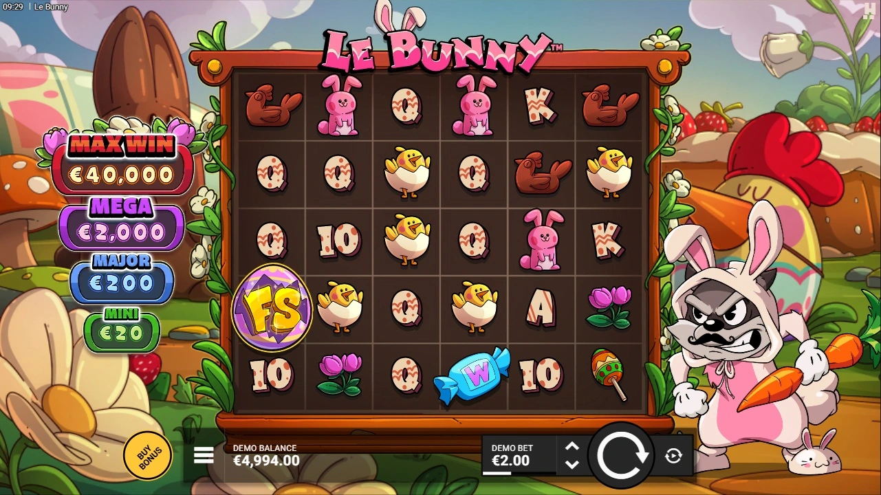 Le Bunny - Base reels