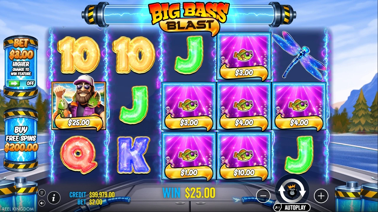 Big Bass Blast, Fisherman collection