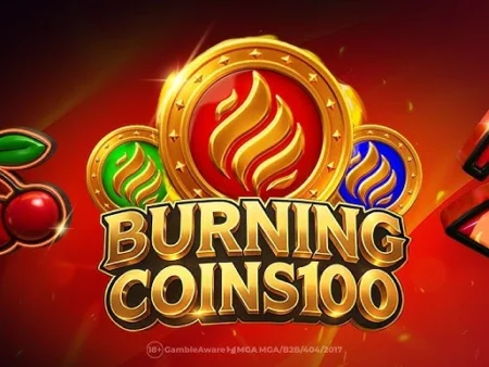 New, Burning Coins 100 slot game