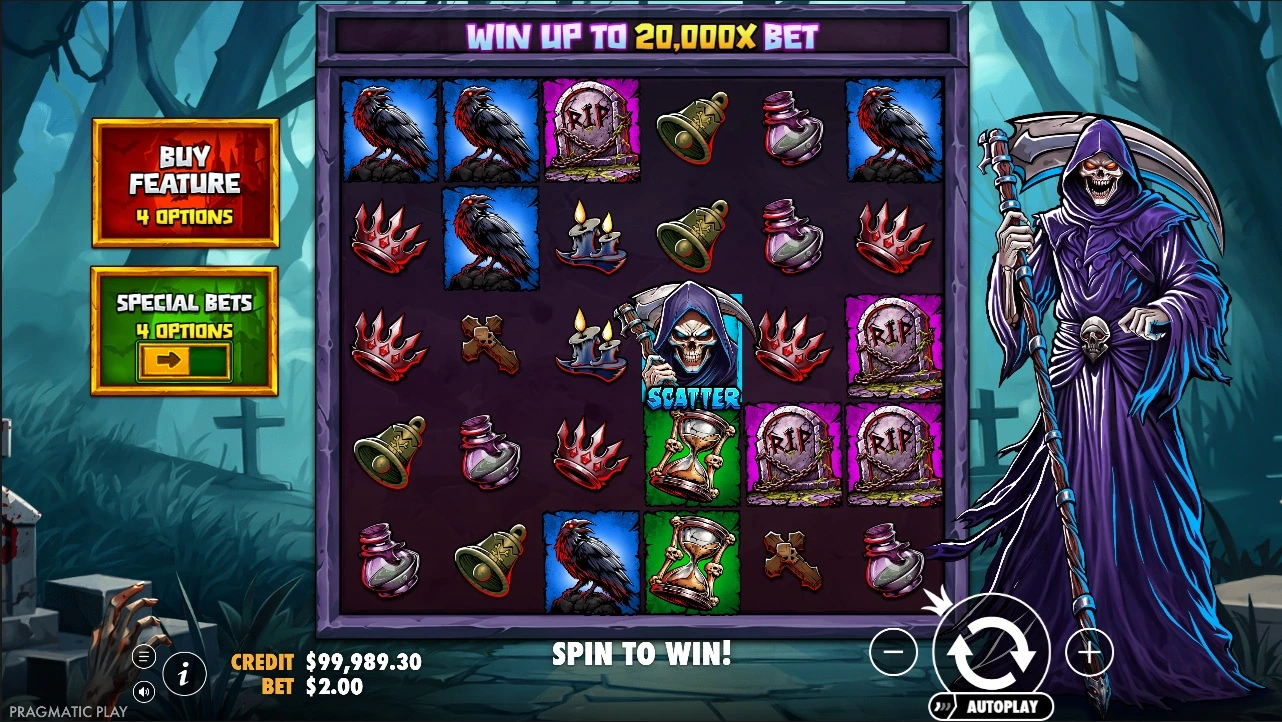 Death Dominion, Base reels