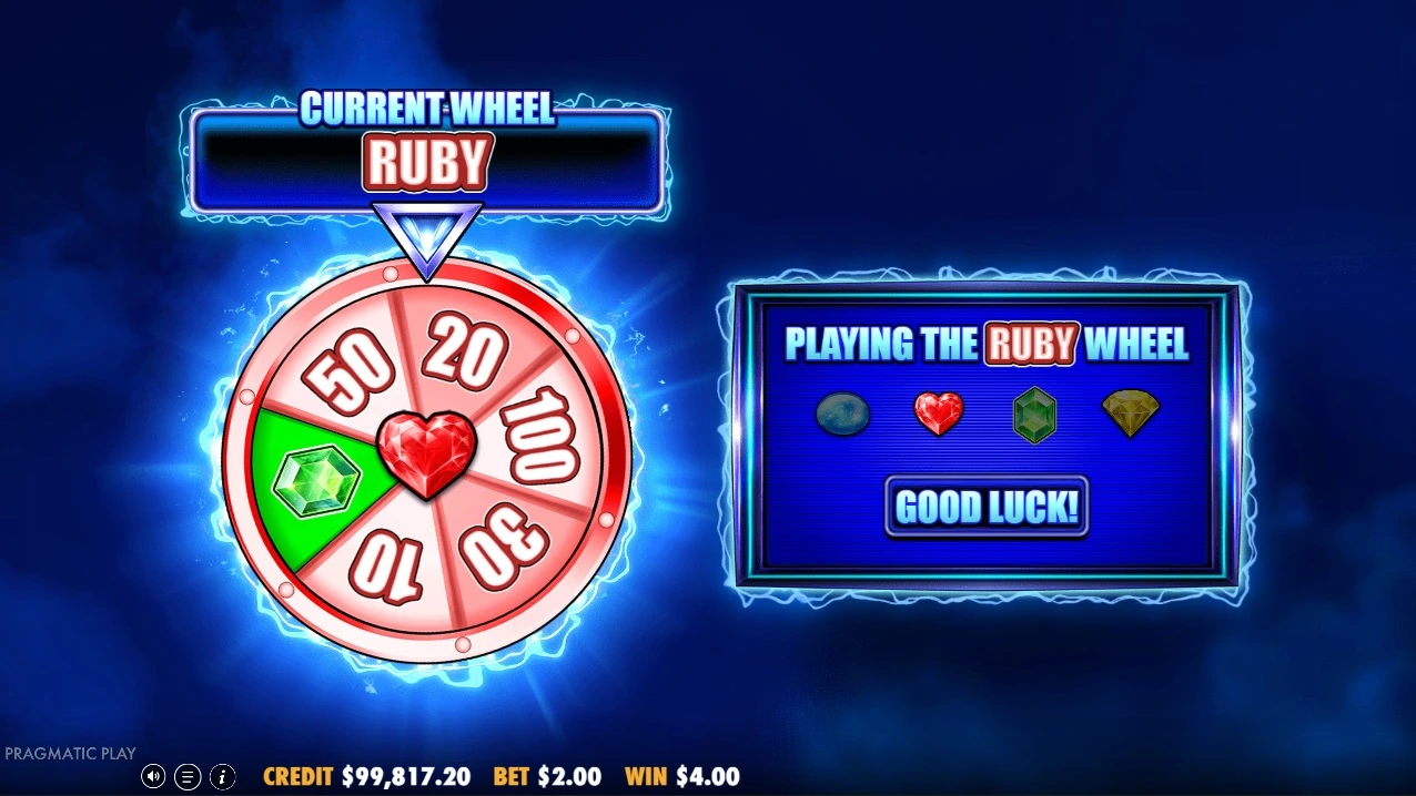 777 Wheel Blitz, Ruby Wheel