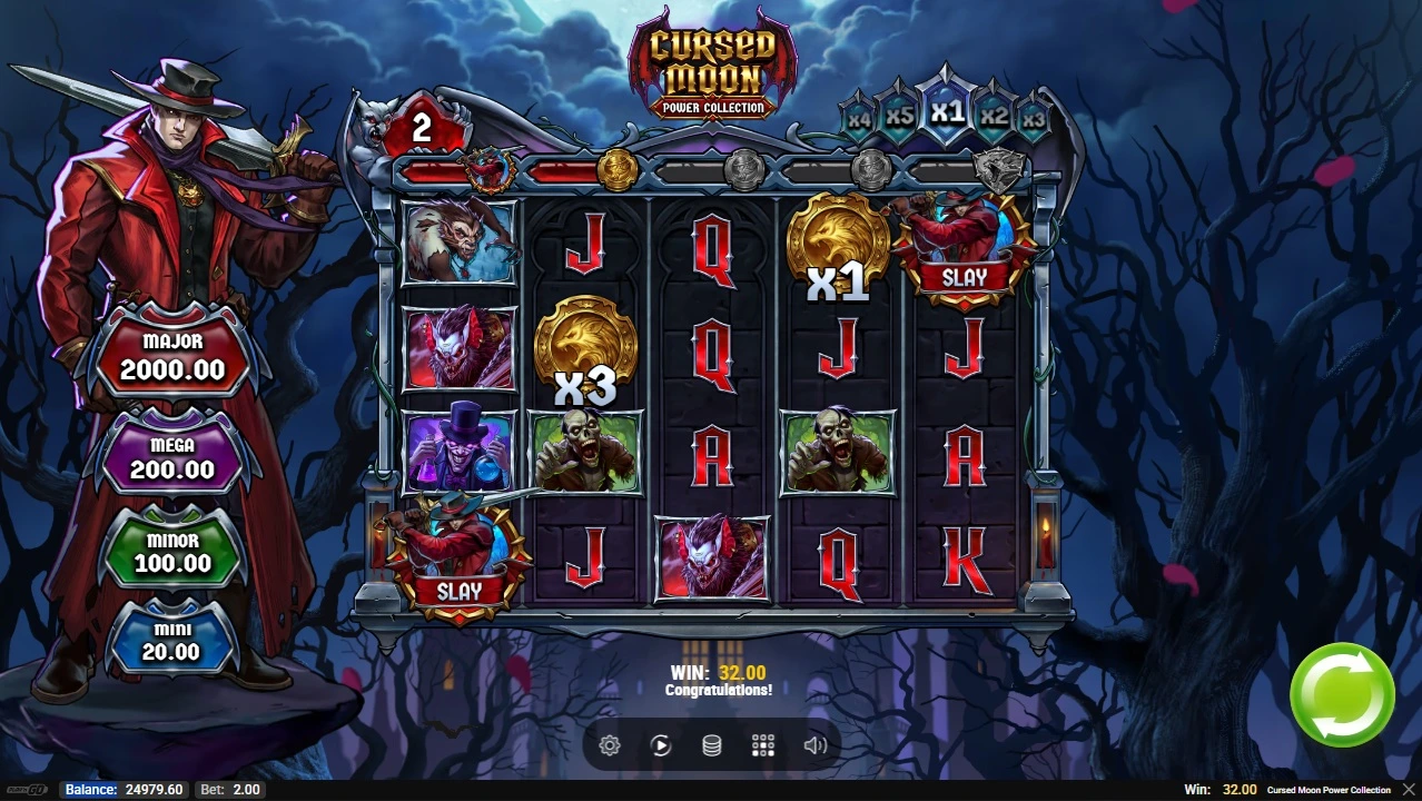 Cursed Moon Power Collection, Slay