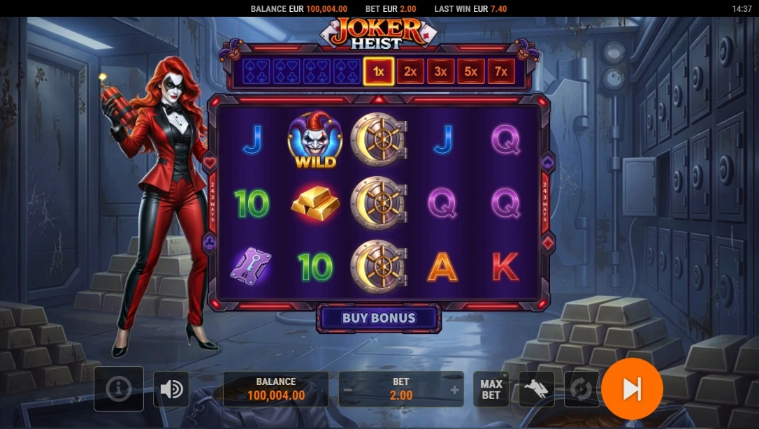 Joker Heist, Mystery symbols