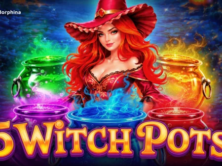New, 5 Witch Pots from Endorphina